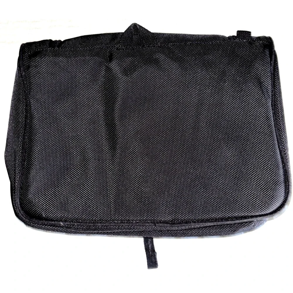 SwissGear Hanging Toiletry Bag Travel Dopp Kit Organizer Black Zip Case